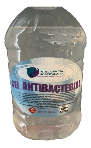 Gel Antibacterial Liquido Desinfectante70% Mayoreo 10 Litros Fragancia Sin Aroma