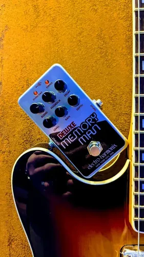 ギター Electro-Harmonix Deluxe Memory Man Nano Pedal Nano Deluxe Memory Man Electro Harmonix - Made In Usa