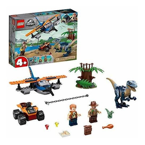 Lego Jurassic World Velociraptor: Biplane Rescue Mission