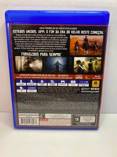 Red Dead Redemption 2 Standard Edition Rockstar Games PS4 Físico