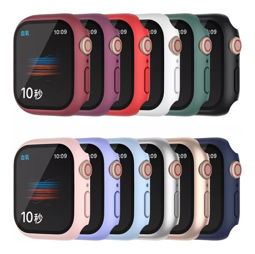 Carcasa Para Apple Watch Full 360º Con Vidrio  41mm /colores