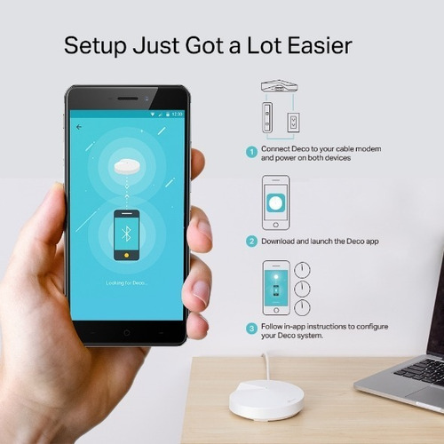Router Wi-fi, Mesh. Tp-link Deco M5, 3 Unidades