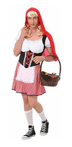 Cumply Red Riding Hood Disfraz Funny Adult Trajes De Ha...