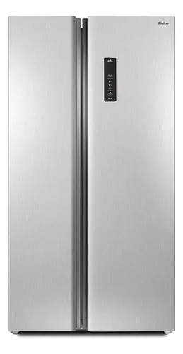 Refrigerador/geladeira 489l Side By Side Philco Prf504i Cor Aço 127v