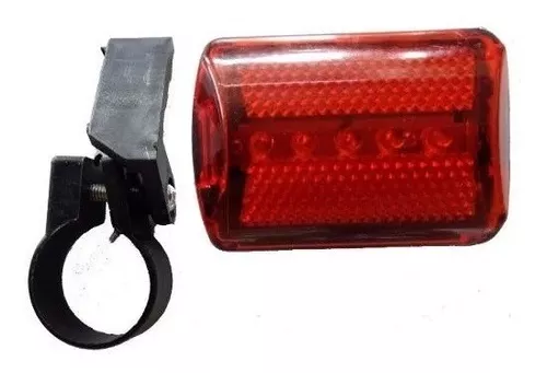 Luz LED destellantes ROJA para bicicleta