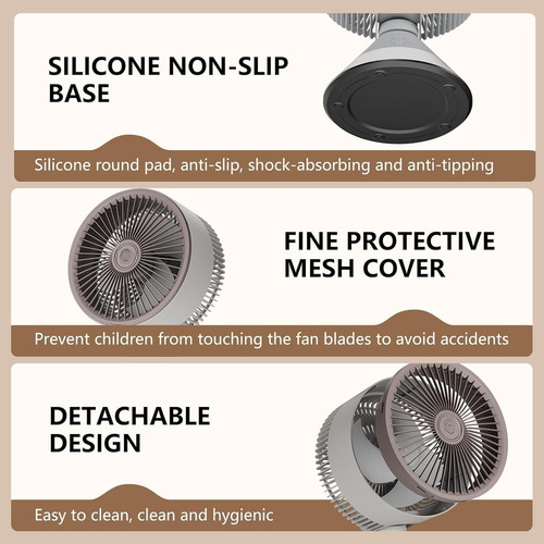 Ventilador De Escritorio Pequeño For Dormitorio