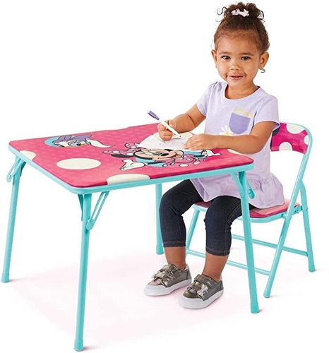 Minnie Jr - Juego De Mesa Con Sillas