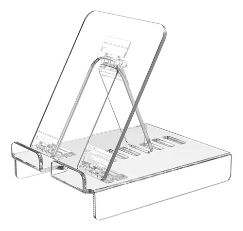 Ktrio Soporte Acrilico Para Tableta, Soporte Ajustable Pa...