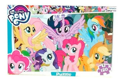 Puzzle My Little Pony 120 Piezas Tapimovil