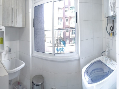 Imagem 18 de 30 de Lindo Apartamento No Residencial Raphael Ville. Com Móveis Planejados E Suíte, No Bairro Capão Raso - Ap00401 - 68745574
