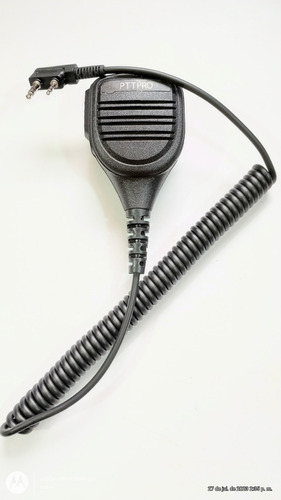 Bocina-micrófono Marca Pttpro Para Radios Portatiles Kenwood