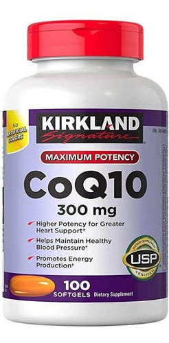 Coenzima Coenzime Co Q10 100 Cápsulas Blandas Kirkland Usa