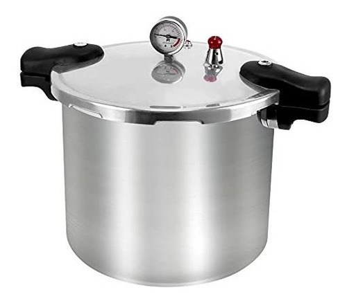 Olla A Presión Breerainz 21 Quart De Aluminio, Enlatador De