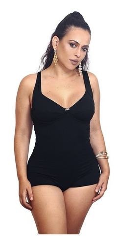 Maiô Praia De Perninha Plus Size Senhora