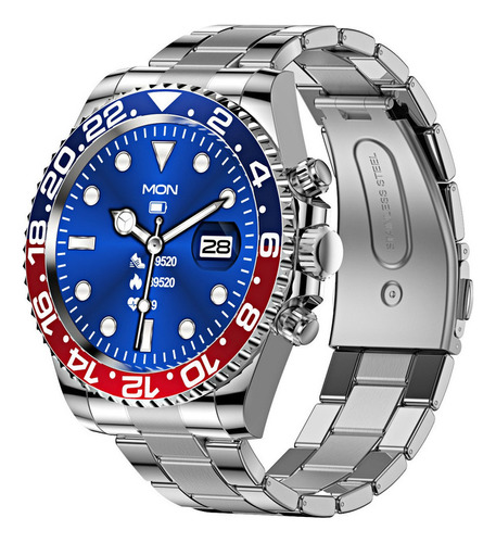 Reloj Inteligente Bisel Giratorio Bluetooth Llamar Hombres