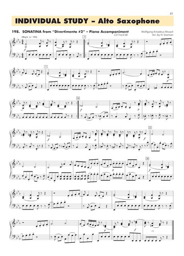 Essential Elements For Band, Eb Alto Saxophone Book 2. Compr
