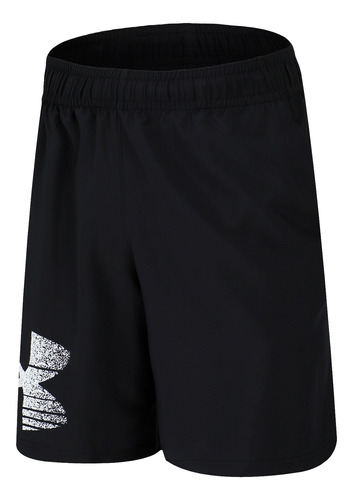 Short Under Armour Entrenamiento Woven Graphic Hombre Negro