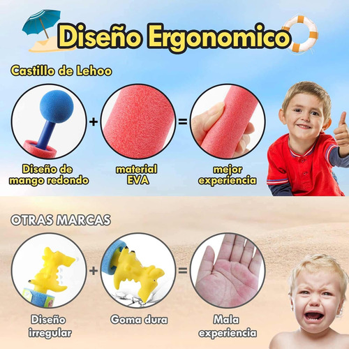 Pistolas De Agua De Espuma 16 Pack, Squirters De Agua Para