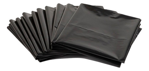 1 Kg De Bolsa Negra P/basura Jumbo 90x120 -100% Reciclable- Color Negro