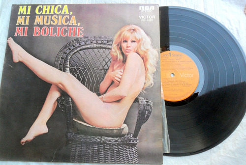 Tapa Su Gimenez: Mi Chica Mi Música Mi Boliche * 1973 Lp Vg+