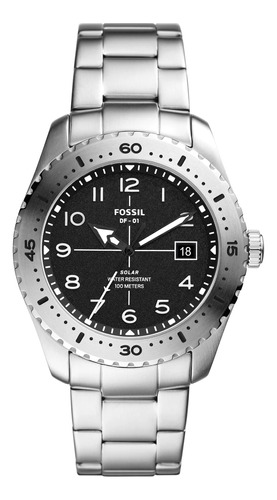 Reloj Fossil Le1134 Para Hombre Fechador Resistencia 100mts