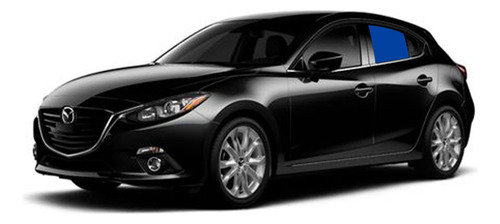 Vidrio De Puerta Trasera Izquierda Mazda 3 2014-2018