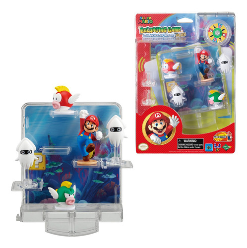 Super Mario Balancing Game Plus Underwater Stage