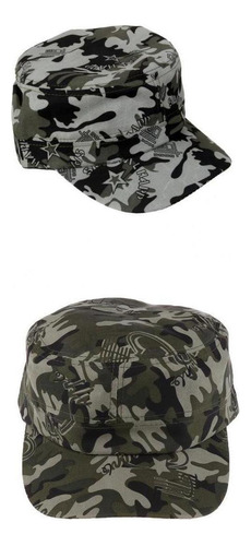 Gorra De Béisbol De 2 Piezas Gorra De Camuflaje Militar