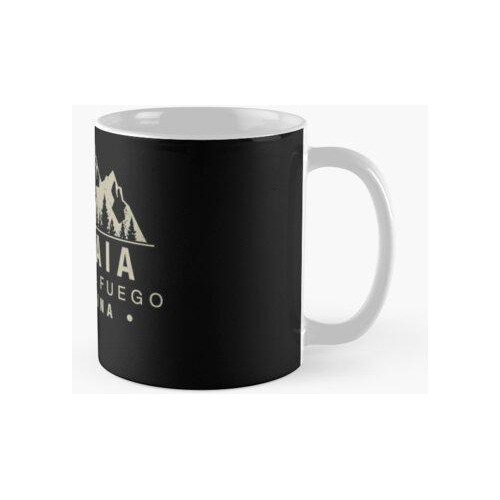 Taza Ushuaia Tierra Del Fuego Argentina Calidad Premium