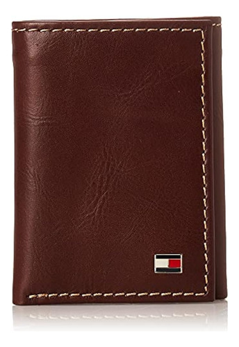 La Cartera Tríptica Para Hombre De Tommy Hilfiger, Elegante 