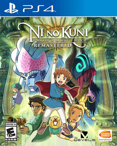 Ni No Kuni: Wrath Of The White Witch Remastered Ps4 Físico