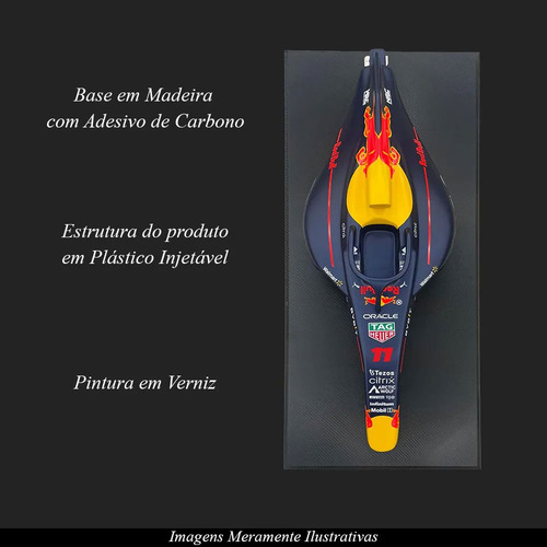 Quadro 3d Carenagem Carro F1 Cockpit Rb18 Mv 2022
