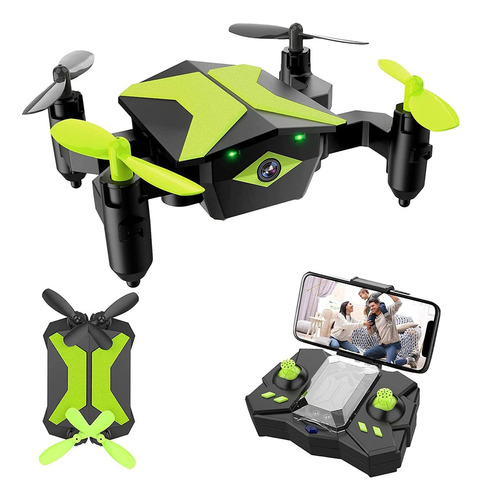 Mini Dron Con Drones De Cámara Para Niños Principiantes, 
