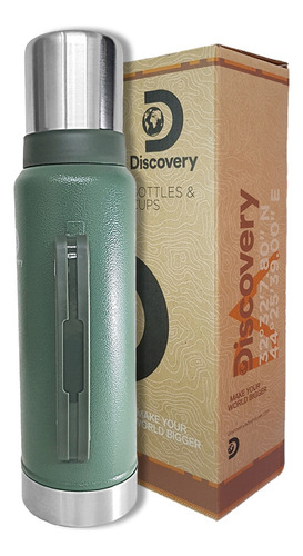 Termo 1.3 Litros Discovery Acero Inox 24 Hs Frio Calor