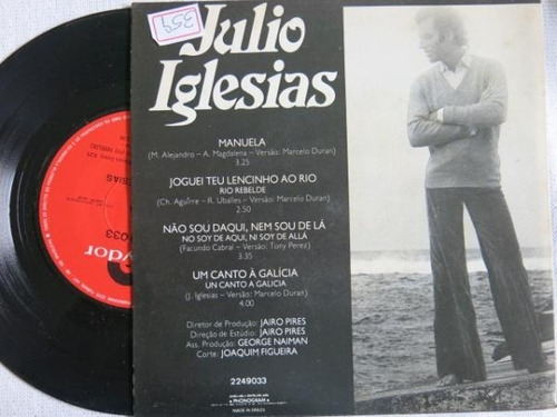 Julio Iglesias Neste Compacto Duplo Em Vinil