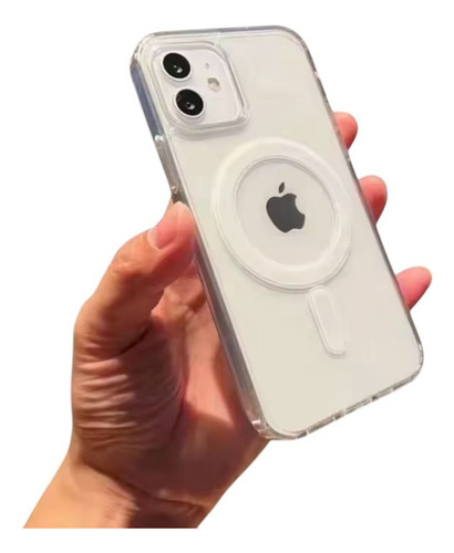 Funda Case Magsafe Para Iphone Transparente Iphone 15