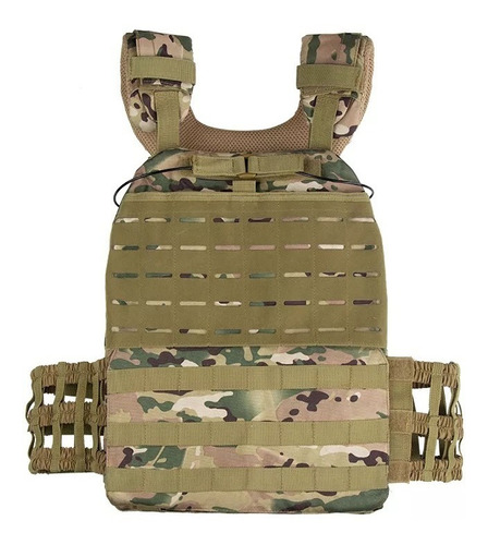 Chaleco Táctico De Combate Estilo Militar Multifuncional 