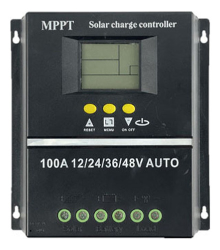 Regulador De Controlador Solar 24v/100a-mppt