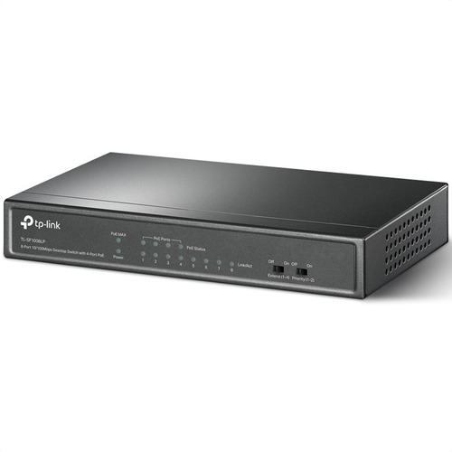 Desktop Switch Poe Tp-link Sf1008lp 8 Puertos Fast Ethernet