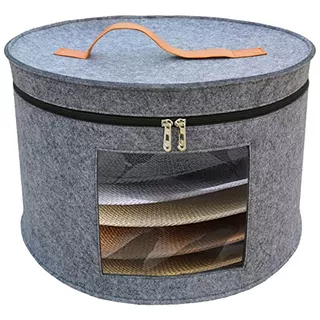 Hat Storage Box 17 D X 10.2 H Hat Travel Case Clothes...