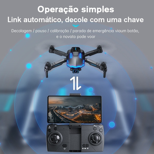 Cámara Profesional Mini Drone 4k