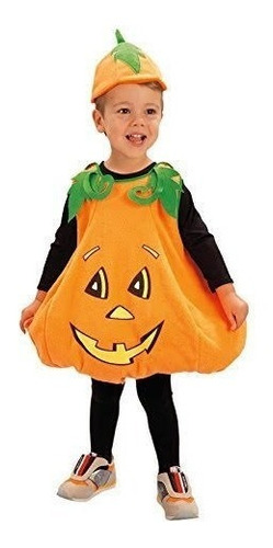 Disfraz Calabaza Para Niño Halloween (de 1 A 2 Años)