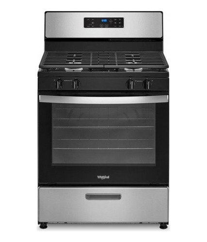 Whirlpool 5.1 Cu. Ft. Stainless Steel Freestanding Gas Range