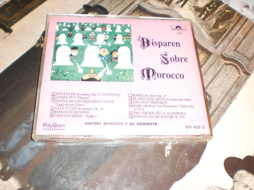 Vincent Morocco -disparen Sobre Morocco -cd Excelente -276 - (Usado)