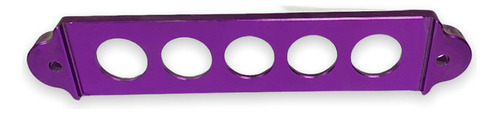 Soporte Aluminio Baterías Jdm Tuning Violeta