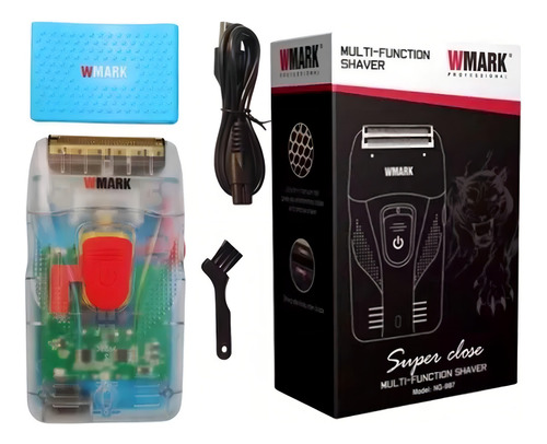 Barbeador Elétrico Shaver Bivolt Wmark 987