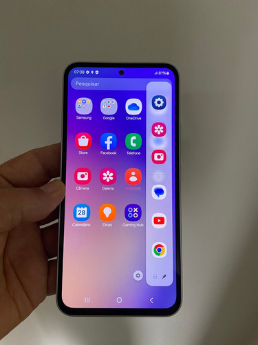 Samsung A54 5g 256gb 8gb Ram Branco Reais Fotos Do Anuncio.. Branco (Usado)