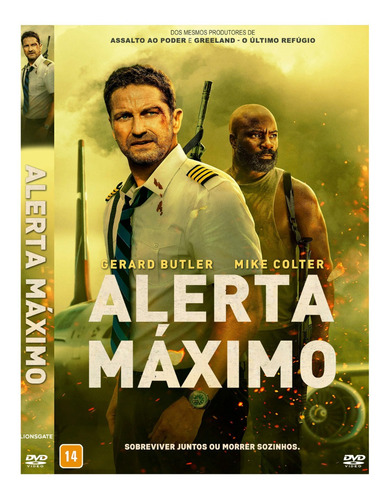 Dvd Filme: Alerta Máximo (2023) Dublado E Legendado