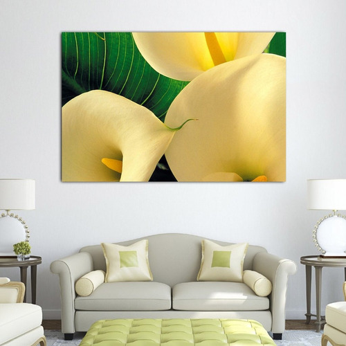 Cuadro Decorativo Flores Callas