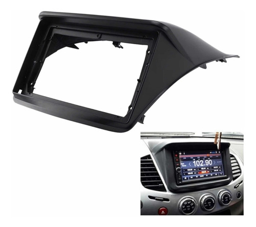 Bisel Adaptador Mitsubishi L200 2007-2015 Para Radio De 9